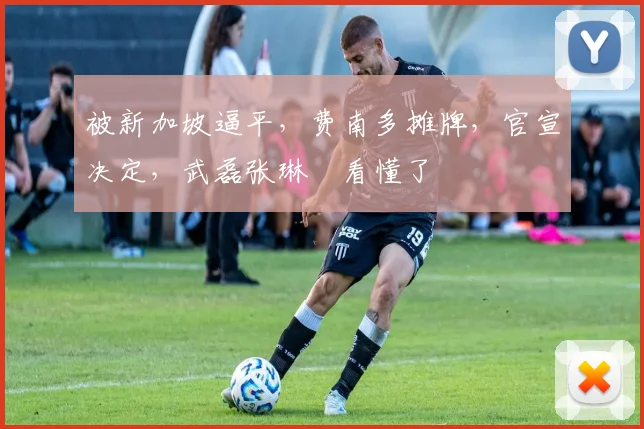 被新加坡逼平，费南多摊牌，官宣决定，武磊张琳芃看懂了